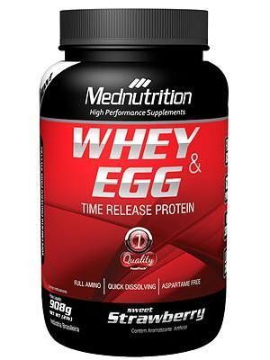 Whey e Egg Time Release Protein - Sweet Strawberry