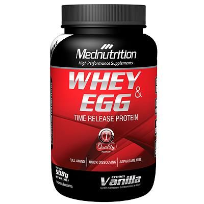 Whey e Egg Time Release Protein - Cream Vanilla